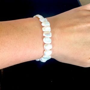 Baroque fresh water pearl bracelet